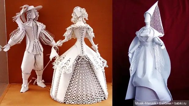 Бумажные модели Аси и Дмитрия Козиных, покоряющие мир (фото 2)