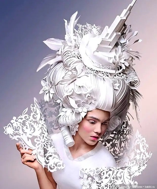 Бумажные модели Аси и Дмитрия Козиных, покоряющие мир (фото 10)