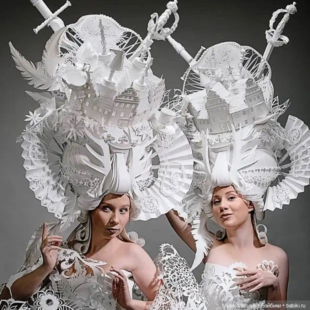 Бумажные модели Аси и Дмитрия Козиных, покоряющие мир (фото 3)