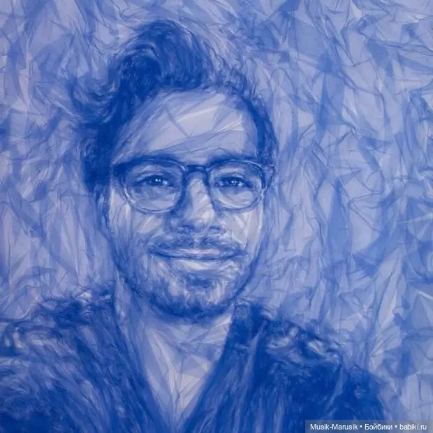 Художник использует обычный тюль, придает ему форму и создает невероятную красоту (фото 2)