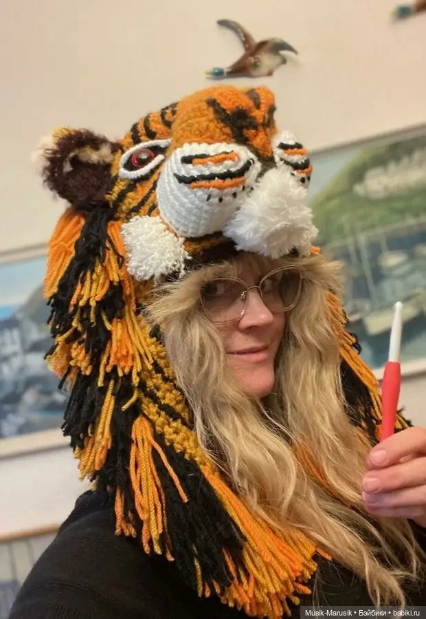 Девушка создала 18 уникальных и невероятно красивых вязаных крючком шапок с животными, которые нашли массу поклонников (фото