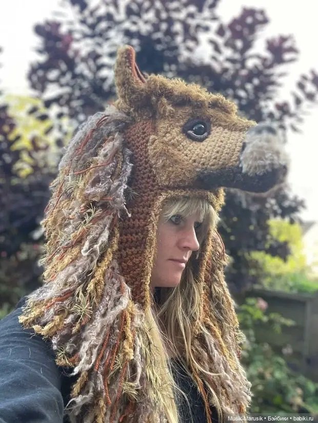 Девушка создала 18 уникальных и невероятно красивых вязаных крючком шапок с животными, которые нашли массу поклонников