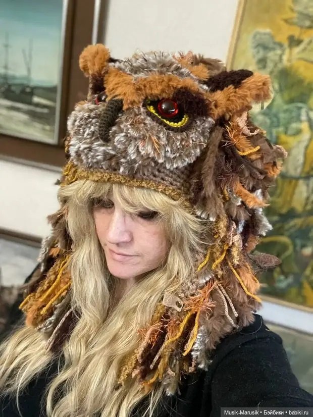 Девушка создала 18 уникальных и невероятно красивых вязаных крючком шапок с животными, которые нашли массу поклонников