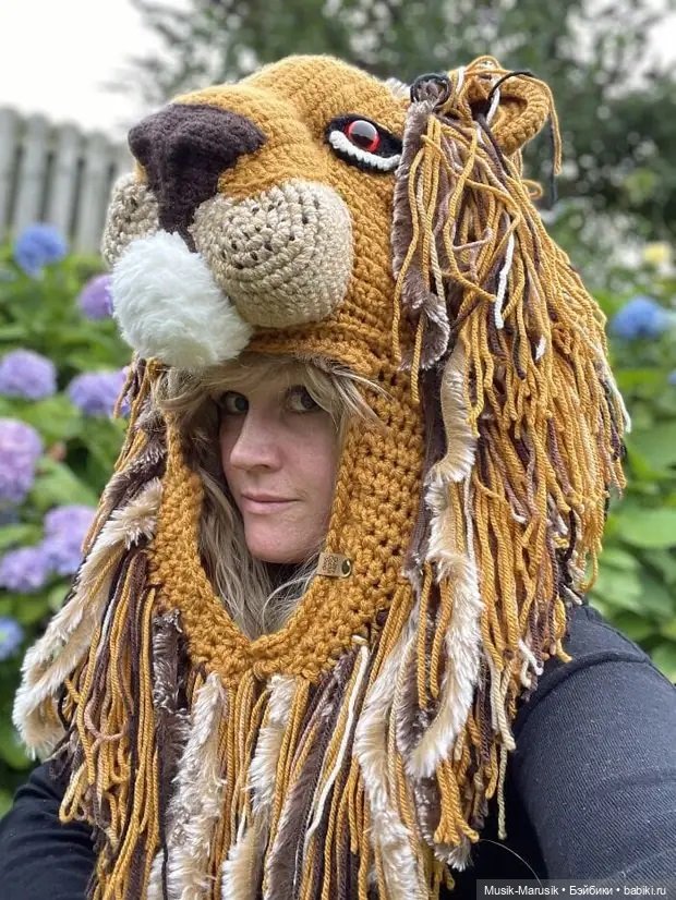 Девушка создала 18 уникальных и невероятно красивых вязаных крючком шапок с животными, которые нашли массу поклонников (фото