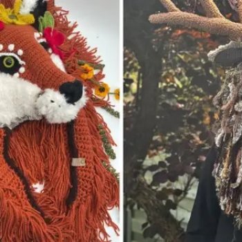 Девушка создала 18 уникальных и невероятно красивых вязаных крючком шапок с животными, которые нашли массу поклонников