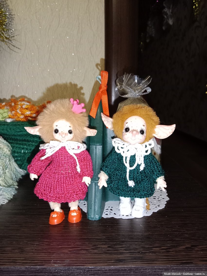 Асин Новый год — Домашние фото авторских игрушек: Тедди (фото 3)