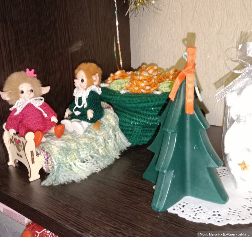 Асин Новый год — Домашние фото авторских игрушек: Тедди (фото 4)