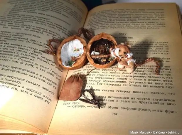 «Сокровища из мусора»: как Елена Иванова создает миниатюры в ореховой скорлупе