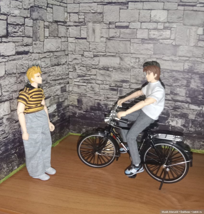 Велосипед — Кукольные фотоистории и сериалы: комиксы (фото 6)