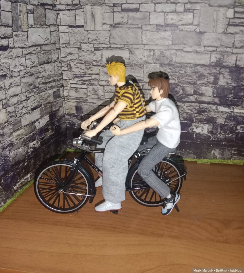 Велосипед — Кукольные фотоистории и сериалы: комиксы (фото 8)