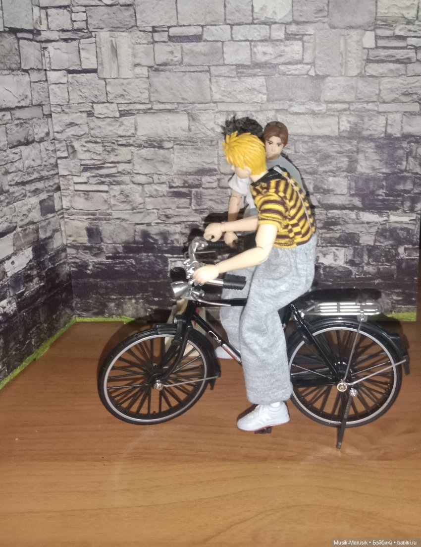 Велосипед — Кукольные фотоистории и сериалы: комиксы (фото 9)
