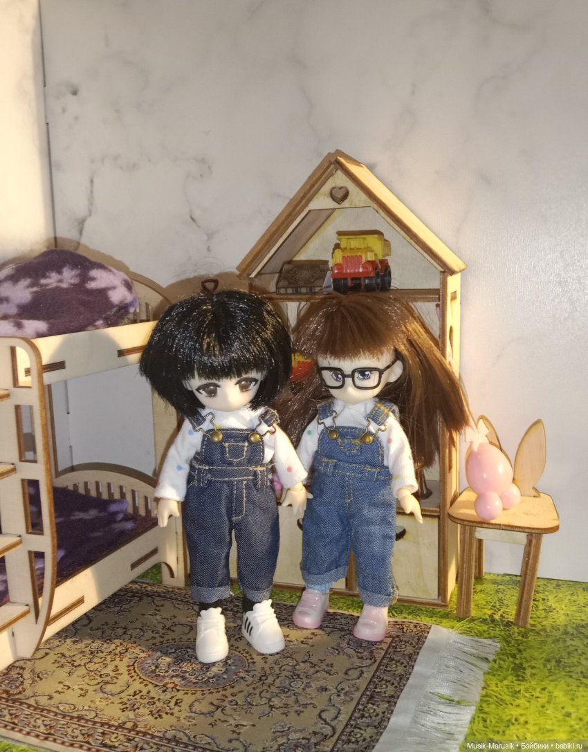 Мика и Яся — Гибриды шарнирных кукол (не БЖД): подбор тела