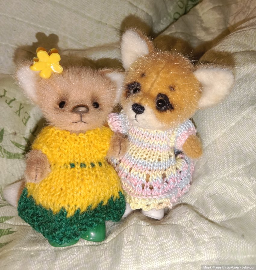 Семейный альбом Элиаса — Текстильные игрушки и примитивы: кофейные (фото 5)