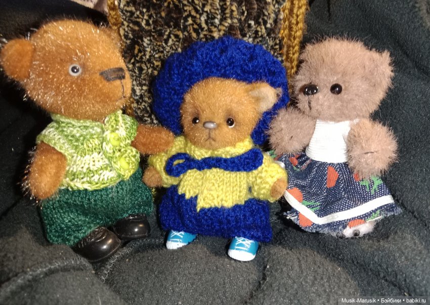 Мышль — Домашние фото авторских игрушек: Тедди