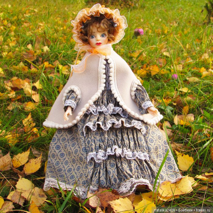 Осенняя прогулка. Авторская кукла