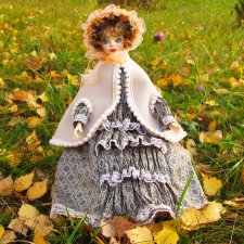Осенняя прогулка. Авторская кукла