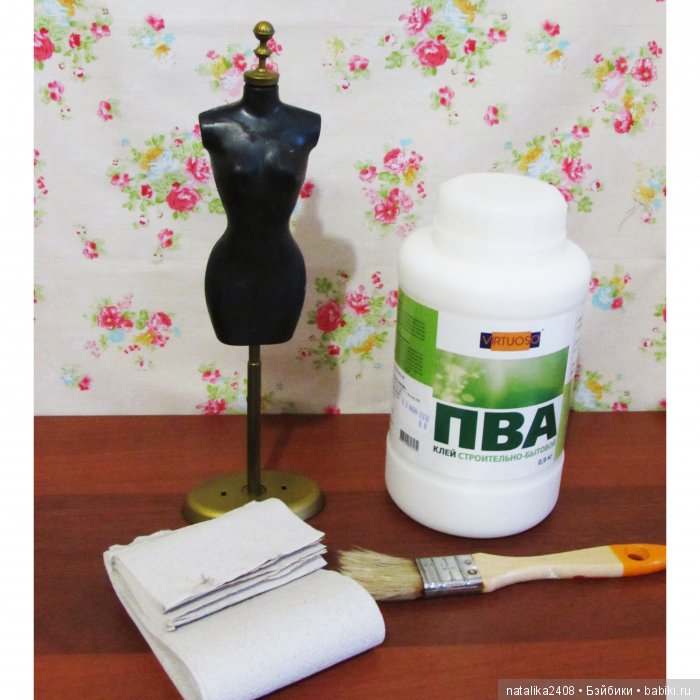 Манекен для платья — Аксессуары для кукол своими руками: идеи (фото 4)