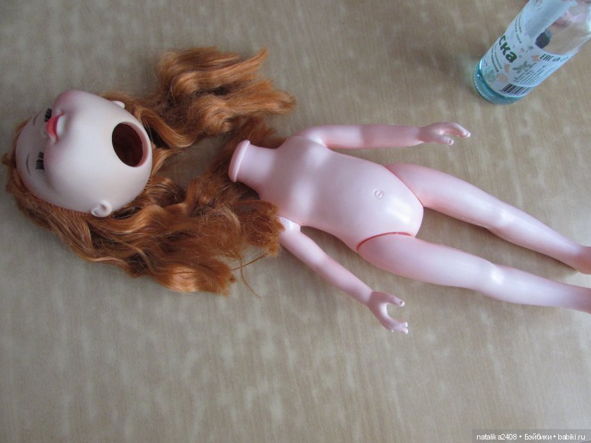 Мой первый опыт в реставрации куклы (фото 3)