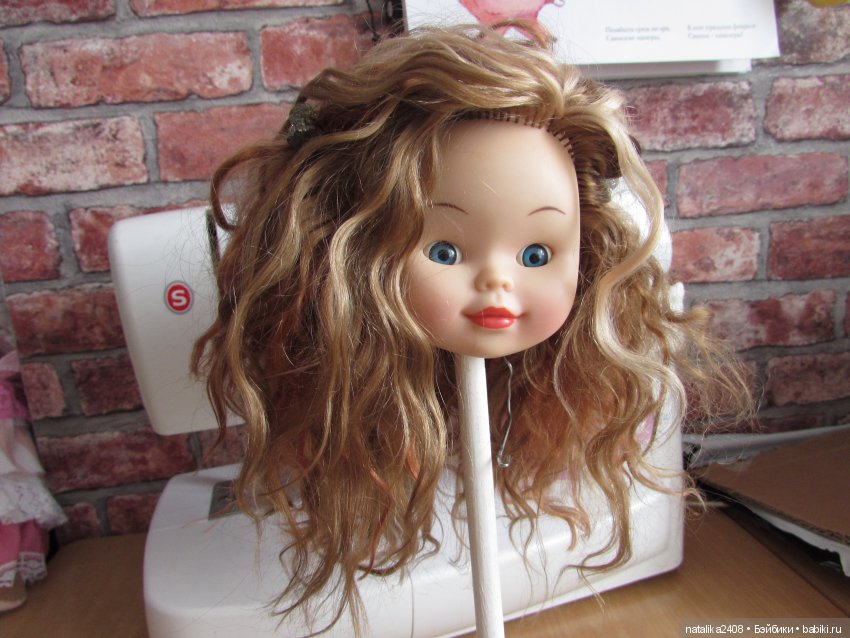 Мой первый опыт в реставрации куклы (фото 10)