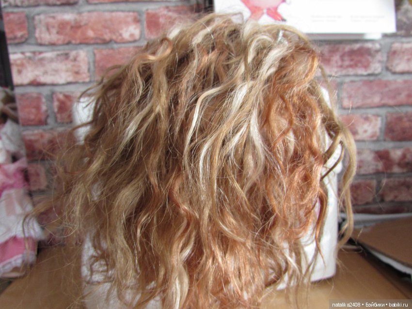 Мой первый опыт в реставрации куклы