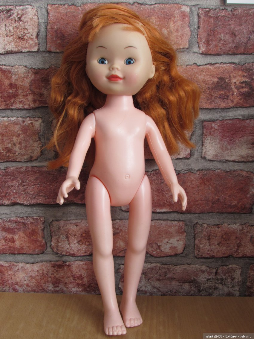 Мой первый опыт в реставрации куклы