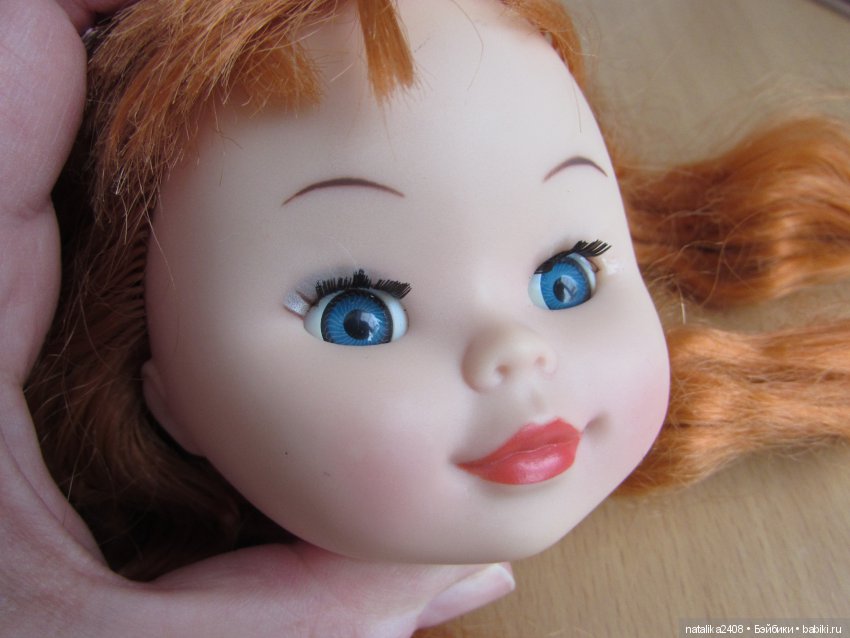 Мой первый опыт в реставрации куклы (фото 2)