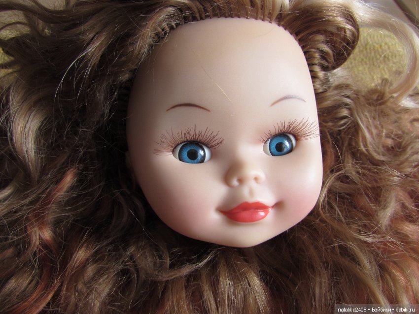 Мой первый опыт в реставрации куклы