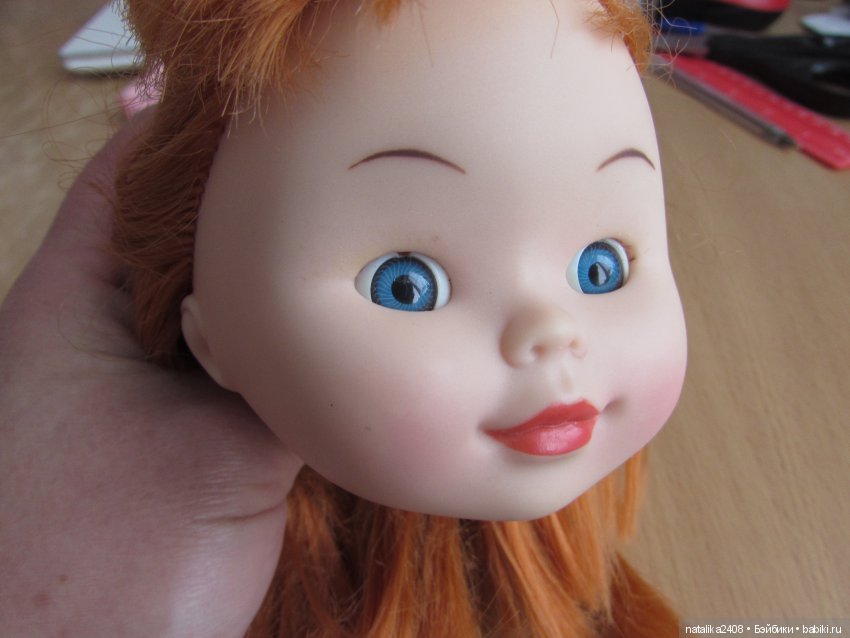 Мой первый опыт в реставрации куклы (фото 4)