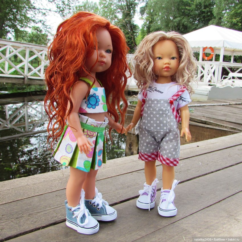 Две подружки — Испанские куклы (разное): Vestida de Azul