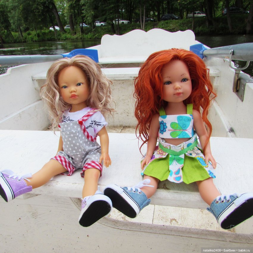 Две подружки — Испанские куклы (разное): Vestida de Azul