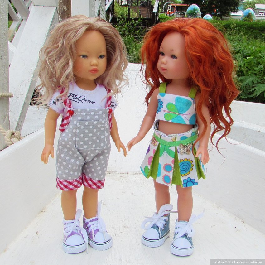 Две подружки — Испанские куклы (разное): Vestida de Azul