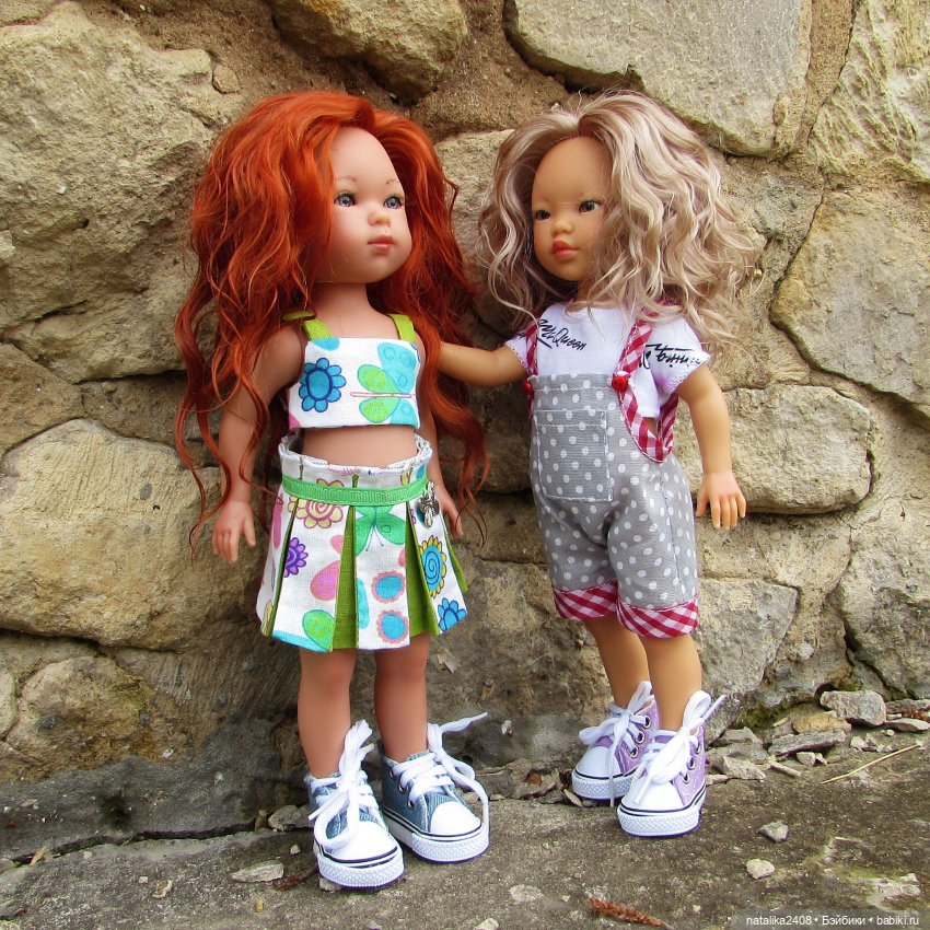 Две подружки — Испанские куклы (разное): Vestida de Azul