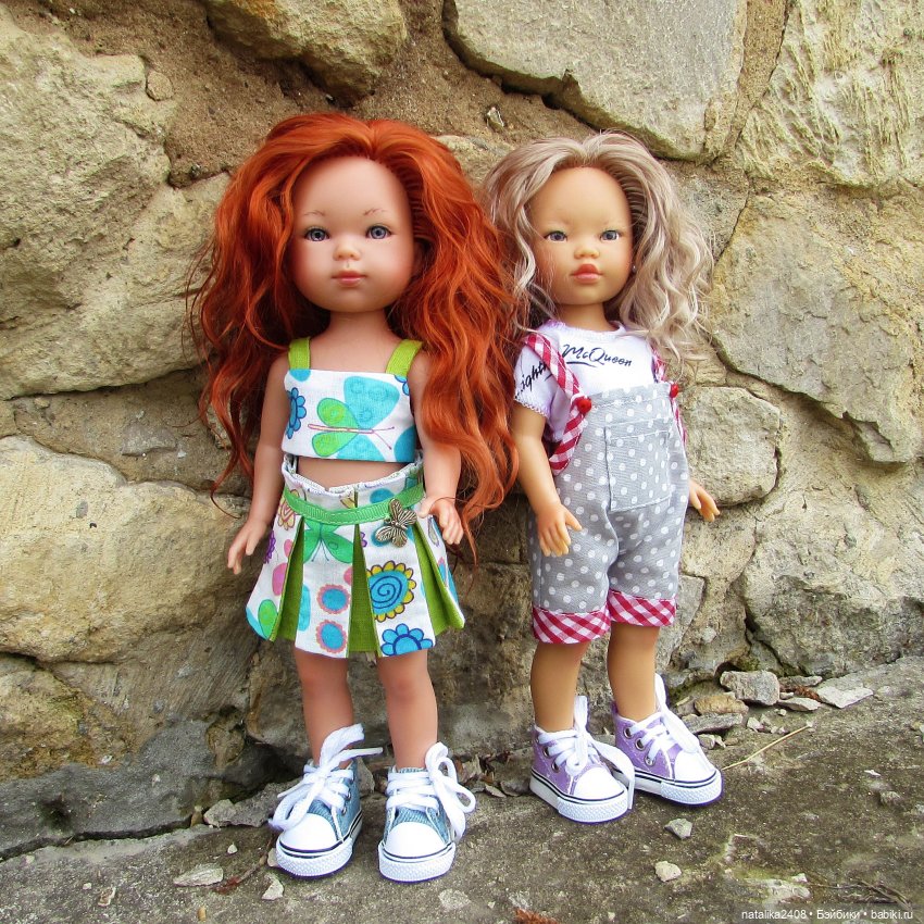 Две подружки — Испанские куклы (разное): Vestida de Azul