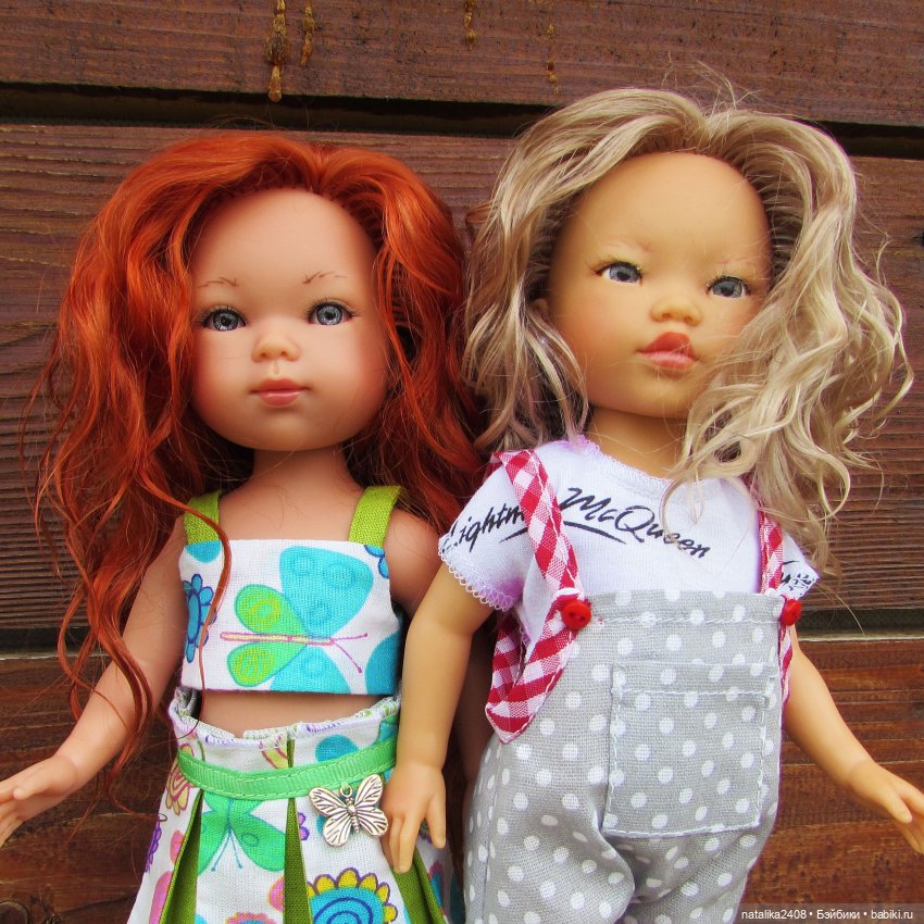 Две подружки — Испанские куклы (разное): Vestida de Azul