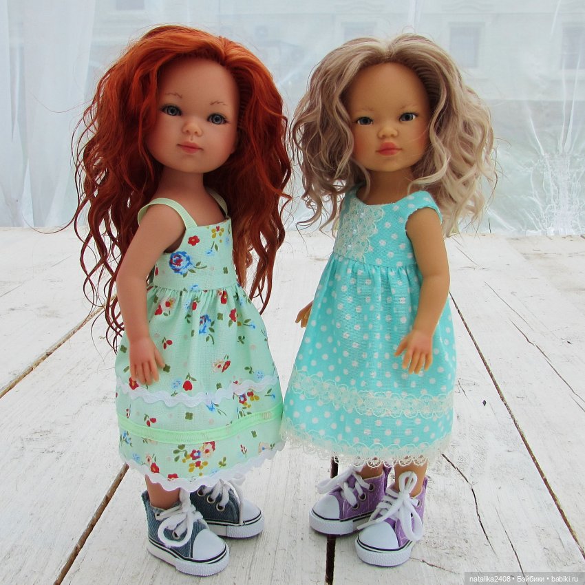 Две подружки — Испанские куклы (разное): Vestida de Azul (фото 9)