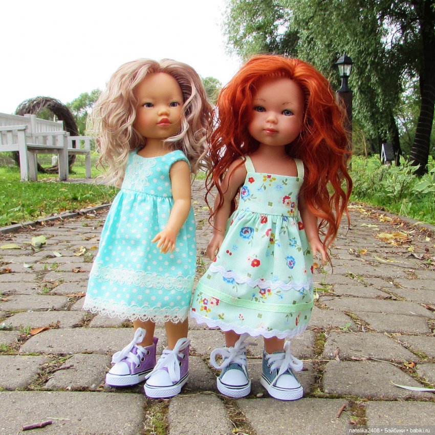 Две подружки — Испанские куклы (разное): Vestida de Azul (фото 8)