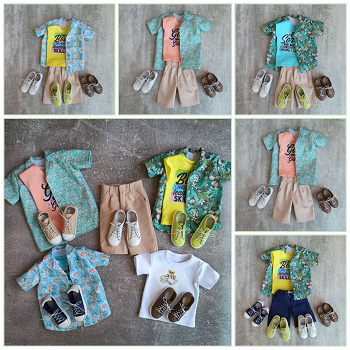 Отпускной гардероб для Феникса от Amicus Dolls