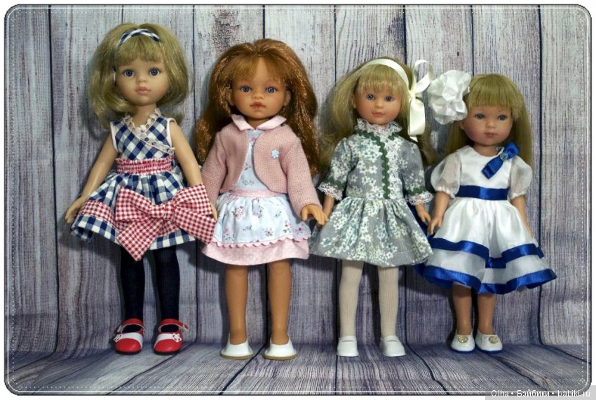 Испанские игровые куклы, Asi, Celia, Селия, Carla, Paola Reina, Карла, Паола Рейна, Antonio Juan, Vestida De Azul, Carlota, Карлотта, Вестида де Азул