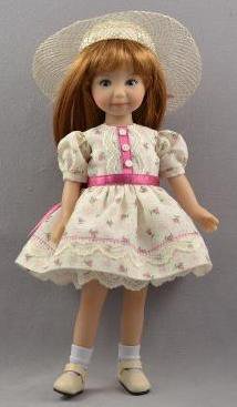 dusty rose eva, heartstring dolls,  vinyl dolls, dianna effner