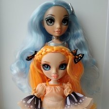 Rainbow High и Junior High: знакомство и сравнение тел