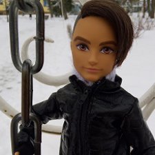 Прогулка с Хантером (ЭАХ) в парке