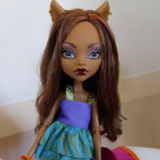 Клодин Вульф кукла 42 см, Монстер Хай. Серия Страшно огромные