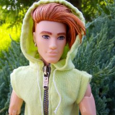 Фото (рыжего) Кена Тейта 1959, Маттел в парке