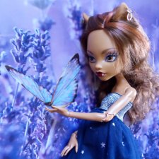 Фото Монстер Хай Клодин (42см)  в платье и костюме из детской юбки