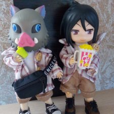 Голова чиби Себастиана на теле Ymy.