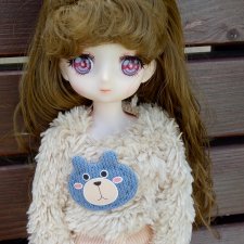 Шарнирная кукла аниме.