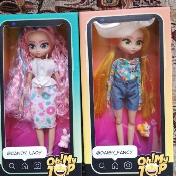 Куклы Oh! My Top (О май топ). 2. Распаковка Кэнди и Дейзи