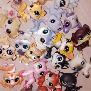 Фигурки из разных коллекций Литл Пет Шоп (Littlest Pet Shop). Оригинал Хасборо (Hasbro)