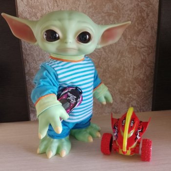 Одежда на кукол 42 см для Йоды (Грогу)