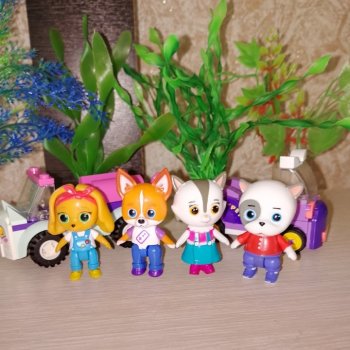 Фигурки по мультсериалу "Кошечки - собачки" от Альфа Групп